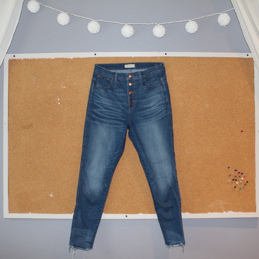 Madewell High Rise Skinny Jeans